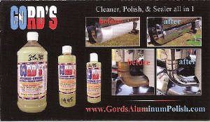 Gord's Aluminum-Chrome-Metal/Cleaner-Polish-Sealer/ALL IN ONE 1 Gal. -  Yahoo Shopping